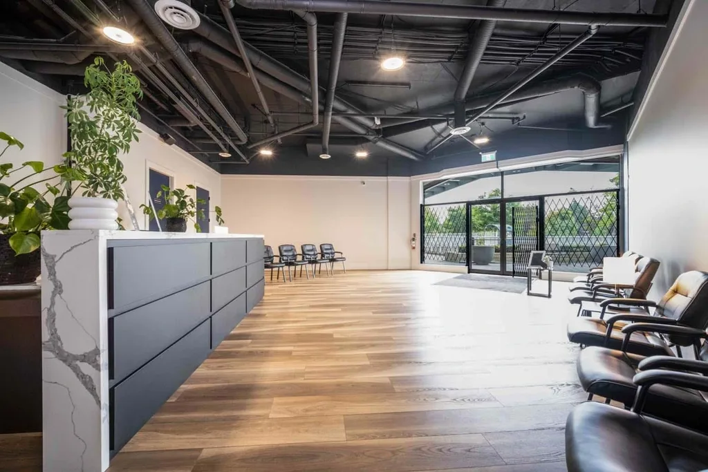 Crescent Health reception area