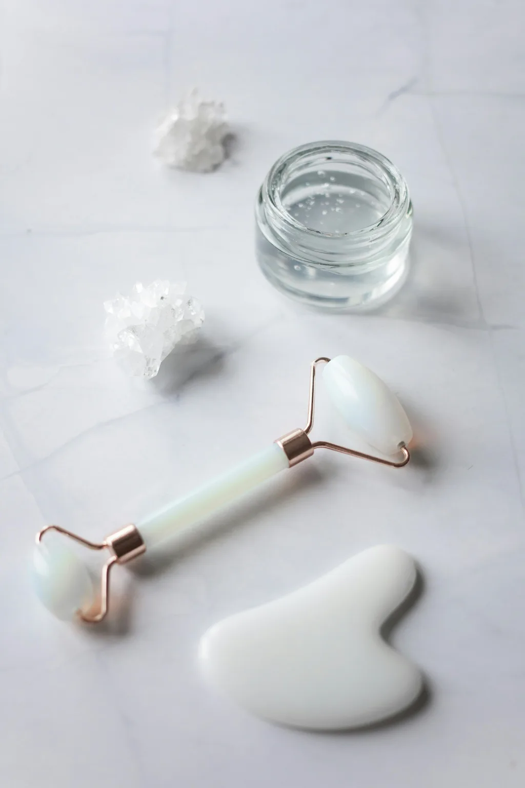 Professional skincare tools and treatment